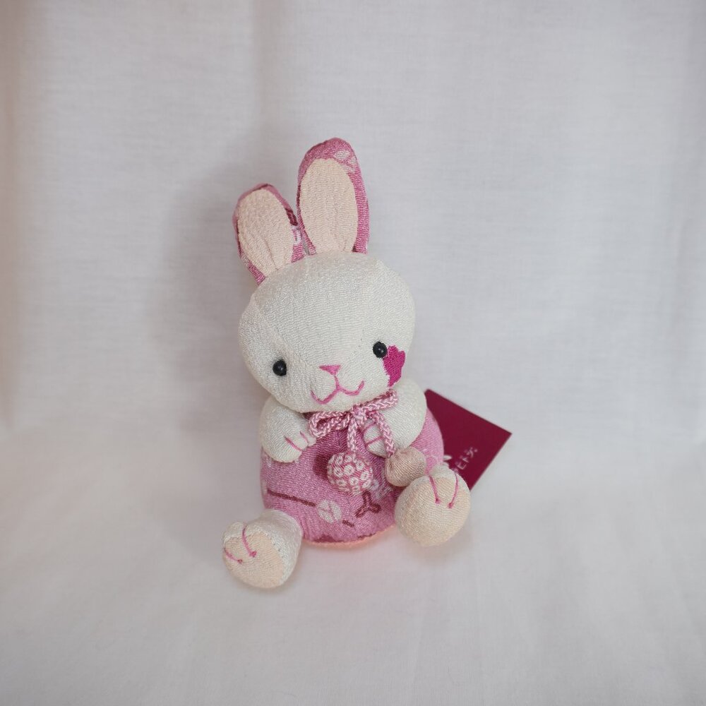 3/$20 - Rare Japanese Import - Kawaii Bunny Rabbit Toy Japan - Plushie - Sakura